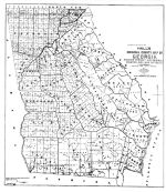 Hall's Original County Map of Georgia (1895)